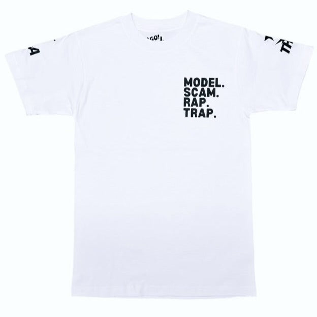 M.S.R.T. White Pocket Tee *LIMITED EDITION*